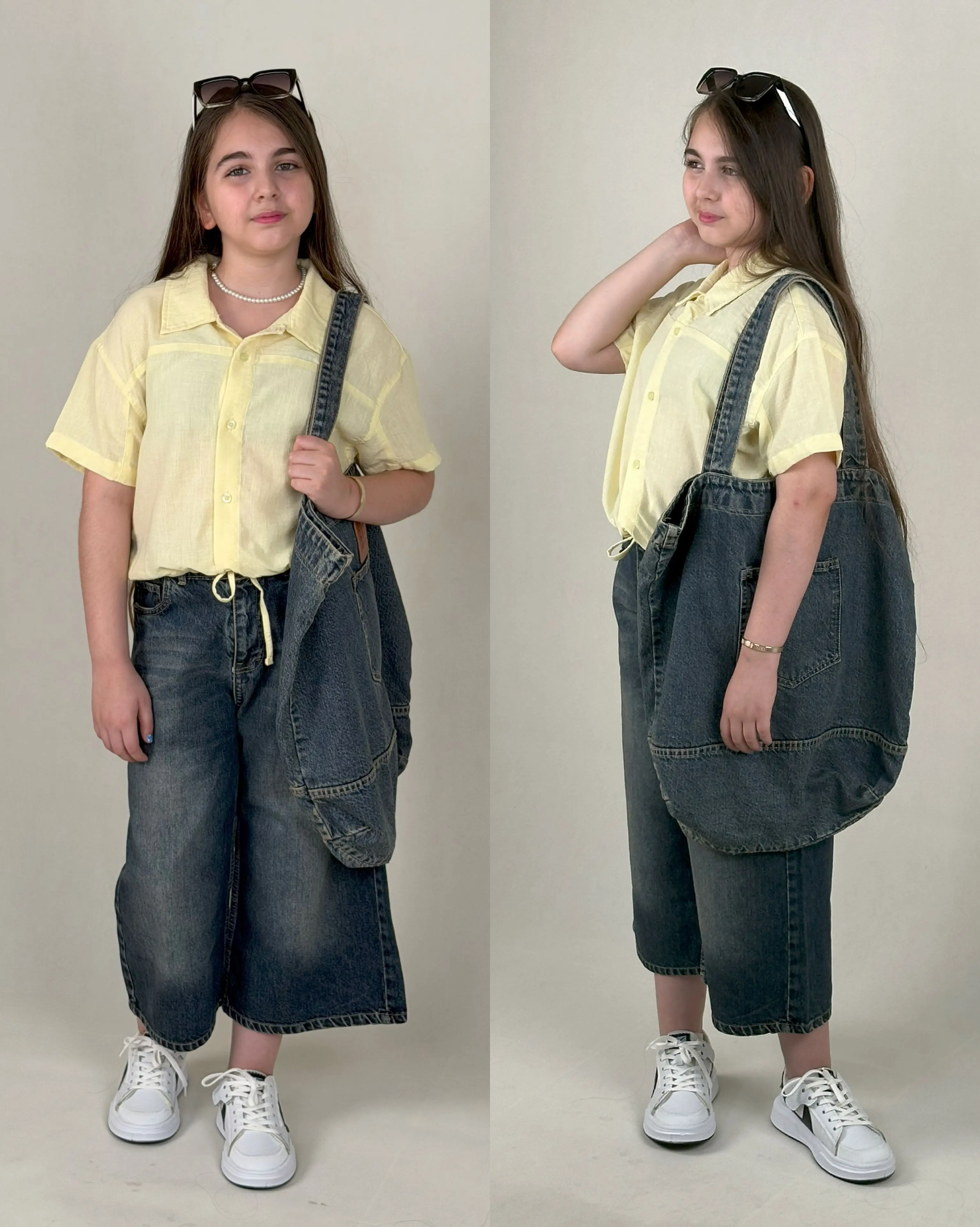 شلوار جین وایدلگ AKU